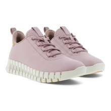 ECCO Sneaker Gruuv Lea (weiches Nappaleder) pinkviolett Damen